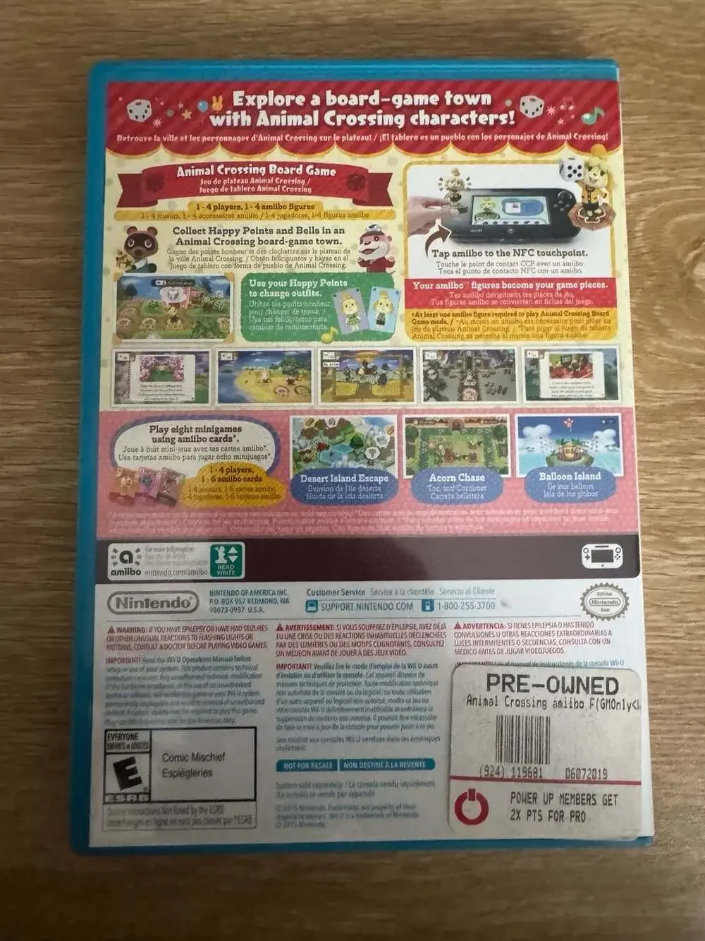 Animal Crossing: Amiibo Festival Nintendo Wii U Game